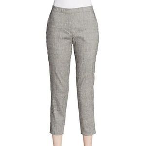 NWT Theory Thaniel Sharkskin Cropped Trousers - 4